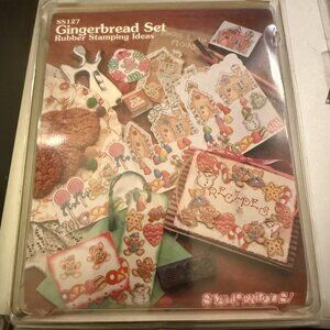 Park Lane "Gingerbread Set" Rubber Stamps Set